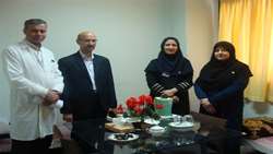 افتتاح پاویون دانشجویان دانشکده پرستاری و مامایی در مرکز آموزشی پژوهشی و درمانی کوثر 