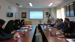 دیدار کارشناسان ناظر بیمه سلامت با سرپرست مرکز آموزشی پژوهشی درمانی کوثر