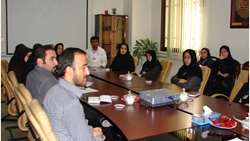 جلسه  توجیهی منشی بخش ها در مرکز آموزشی پژوهشی درمانی کوثر