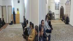 برگزاری برنامه آموزشی تغذیه در اداره دادگستری شهرستان مهدی شهر