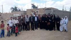 بازدیدمسئولین معاونت دانشجویی فرهنگی دانشگاه ازاردوی جهادی دانشجویان