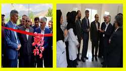 تحقق وعده رئیس دانشگاه علوم پزشکی استان سمنان / افتتاح خانه بهداشت فولادمحله