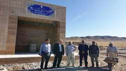 بازدید مدیر حوادث و رئیس اورژانس پیش بیمارستانی دانشگاه از ساخت پایگاه جاده ای اورژانس پیش بیمارستانی آهوان 