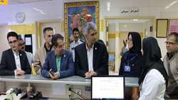 بازدید رئیس دانشگاه علوم پزشکی استان سمنان از بیمارستان ولایت دامغان