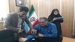 معاون و کارکنان معاونت آموزشی دانشگاه به بسیج ملی کنترل فشار خون بالا پیوستند