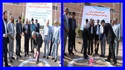 برگزاری آیین آغاز ساخت اورژانس مرکز آموزشی، پژوهشی و درمانی کوثر سمنان