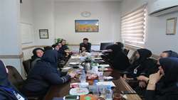 جلسه مشترک مدیر پرستاری دانشگاه با سوپروایزران و سرپرستاران مرکز امیرالمومنین (ع)