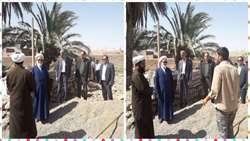 بازدید رئیس دانشگاه علوم پزشکی استان سمنان از اردوی جهادی دانشجویان دانشگاه