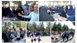 همایش پیاده روی خانوادگی در شهرستان دامغان برگزار شد