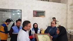 برگزاری مانور و گشت مشترك بهداشي در شهرستان سرخه