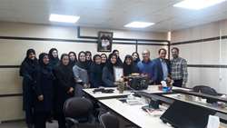 برگزاری مراسم تودیع خلیلی مسئول سابق آموزش دانشکده توانبخشی 