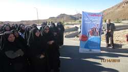 همایش پیاده روی کارکنان و دانشجویان دانشگاه علوم پزشکی استان سمنان برگزار شد