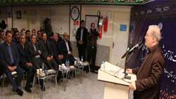 برگزاری آئین آغاز ساخت فاز آموزشی و سالن بیمارستان معتمدی گرمسار با حضور وزیر بهداشت، درمان و آموزش پزشکی