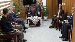 دیدار رئیس مرکز مدیریت شبکه معاونت بهداشت وزارت بهداشت با رئیس دانشگاه علوم پزشکی استان سمنان