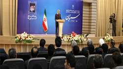 فیلم سخنرانی دکتر دانائی رئیس دانشگاه علوم پزشکی استان سمنان در مراسم روز دانشجو با حضور رئیس جمهور