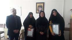 تجليل از کارکنان خانواده شهید شاغل در دانشکده توانبخشی