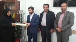 حضور مدیر شبکه بهداشت درمان سرخه در شهرداری به مناسبت روز شهردار