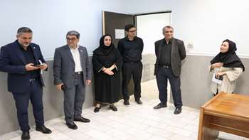 بازدید دکتر رشیدی پور سرپرست دانشگاه علوم پزشکی استان سمنان از دانشکده دندان‌پزشکی 1404/04/07