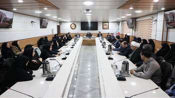 دیدار نوروزی دکتر رشیدی پور و اعضای هیئت رئیسه با کارکنان دانشگاه 1405/01/08