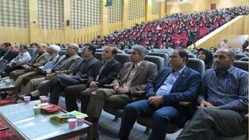 آیین معارفه دانشجویان ورودی جدید در دانشگاه 96/07/16