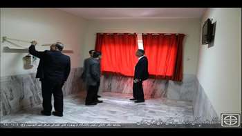 بازدید دکتر دانائی رئیس دانشگاه از پروژه های عمرانی مرکز امیرالمومنین (ع)  98.02.08