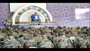 حضور رئیس دانشگاه در برنامه آموزشی ارتش استان سمنان 97/03/07