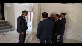 بازدید رئیس دانشگاه ا ز پروژه های دردست احداث دانشگاه 98.06.09