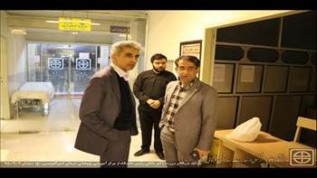 بازدید شبانه و سرزده دکتر دانائی رئیس دانشگاه از مرکز آموزشی پژوهشی درمانی امیرالمومنین (ع) سمنان 98.09.09