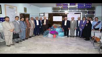 بازدید استاندار سمنان به اتفاق رئیس دانشگاه از مرکز حضرت امیرالمومنین (ع) 96/12/29