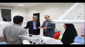 بازدید رئیس دانشگاه از کلینیک تخصصی و فوق تخصصی دانشگاه در شهرستان مهدیشهر 97.05.28