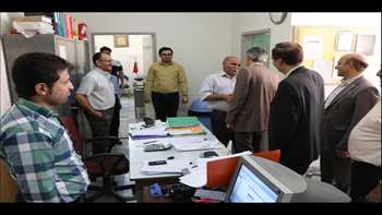 بازدید سرپرست دانشگاه از شرکت رفاه کارکنان و بازنشستگان دانشگاه 97.05.15