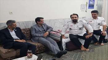  بازدید سرپرست دانشگاه از پایگاه های اورژانس جاده‌ای 115 ایوانکی و زائر 97.03.28