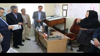 نظارت عالیه از خانه بهداشت وامرزان شهرستان دامغان97.05.29