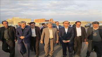 بازدید معاون اجتماعی وزیر بهداشت از خوابگاه در دست احداث دانشکده بهداشت 97/01/28