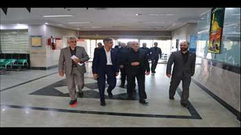 بازدید استاندار سمنان از مرکز آموزشی پژوهشی درمانی کوثر 97.06.27