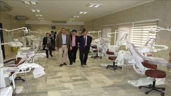 بازدید سفیر کره جنوبی از دانشکده دندان‌پزشکی دانشگاه علوم پزشکی استان سمنان 96/11/30