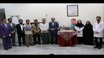 بازدید رئیس دانشگاه از درمان بستر ایوانکی 98.01.01