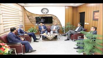 دیدار مسئولین تامین اجتماعی استان سمنان با دکتر دانایی سرپرست دانشگاه 97.04.31