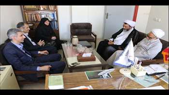 دیدار سرپرست دانشگاه با مسئول نهاد رهبری در دانشگاه 97/04/05