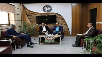  دیدار دکتر اقبال کارگزار کشور پاکستان با رئیس دانشگاه  97.10.01