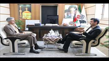 دیدار مدیر کل سازمان انتقال خون استان سمنان با سرپرست دانشگاه 97.04.13