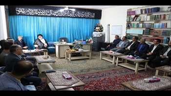  دیدار دانشگاهیان دانشگاه علوم پزشکی استان سمنان با امام جمعه شهرستان دامغان97.05.29