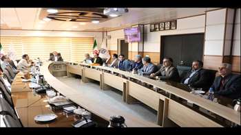 دیدار تیم ارزیاب وزارت بهداشت با هیئت رئیسه دانشگاه 97/02/22