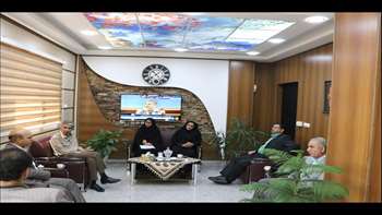 دیدار مدیریت حقوقی دانشگاه با دکتر دانایی سرپرست دانشگاه 97/04/17