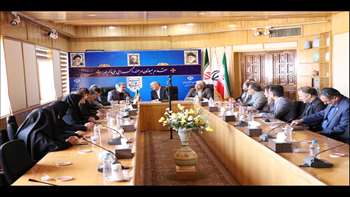 دیدار هیئت رئیسه دانشگاه علوم پزشکی استان سمنان با دکتر چاوشی استاندار محترم سمنان 97/02/05