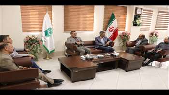 دیدار دکتر دانایی رئیس دانشگاه با مدیرکل دیوان محاسبات استان سمنان 97.05.24