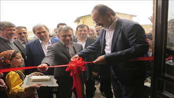  افتتاح خانه بهداشت وامرزان شهرستان دامغان توسط معاون درمان وزیر بهداشت 96/12/25