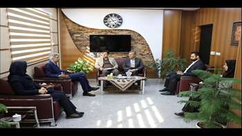 دیدار نوروزی مدیرکل پزشکی قانونی استان سمنان با دکتر دانایی سرپرست دانشگاه 97.05.07