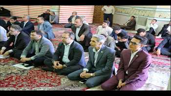 حضور رئیس دانشگاه در برنامه های آغازین هفته دولت 98.06.02