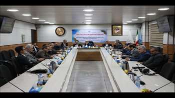جلسه هیئت رئیسه دانشگاه با حضور رئیس کمیسیون بهداشت و درمان مجلس 97.07.29